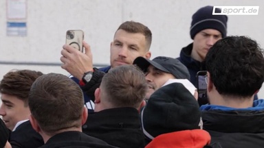 Dzeko-Hype auf Schalke kennt keine Grenzen