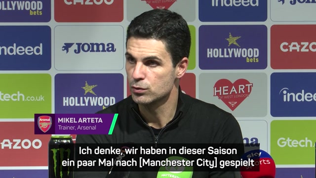 Arteta über Titelrennen: "Blick nur auf uns"