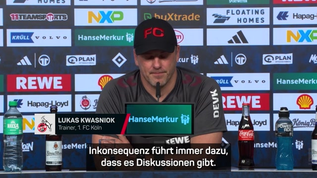 Kwasniok bedient: "Geht mir alles auf den Sack"