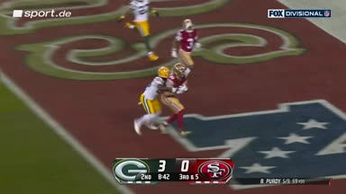 Kittle bringt Niners in Führung