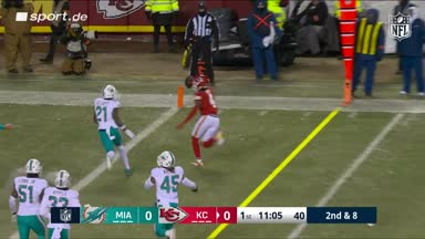 Rice bringt die Chiefs früh in Führung