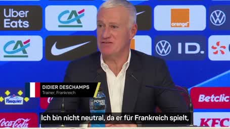 Deschamps: "Upamecano einer der besten Verteidiger" Deschamps: "Upamecano einer der besten Verteidiger"