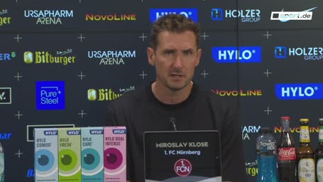 Klose-Ansage! "Ball mal auf die Baustelle kloppen"