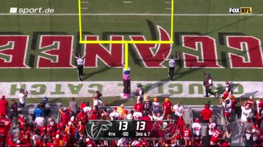 Koo entscheidet wilde Partie zwischen Falcons und Bucs