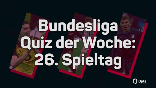 BL-Quiz: Hast du am 26. Spieltag aufgepasst?