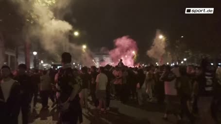 Heftige Fan-Krawalle überschatten Feierlichkeiten