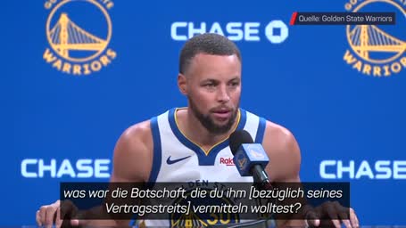 Curry über Kuminga: "Verhandlungen sind hart"