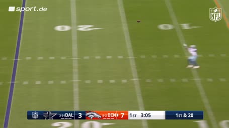 Nix findet weit offenen Franklin für TD