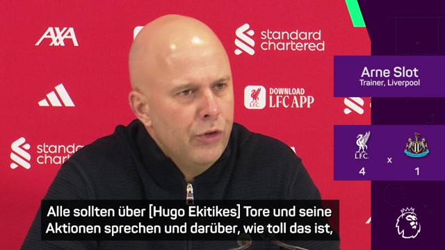 Nach Gala: Slot mit Lob für Wirtz und Ekitiké