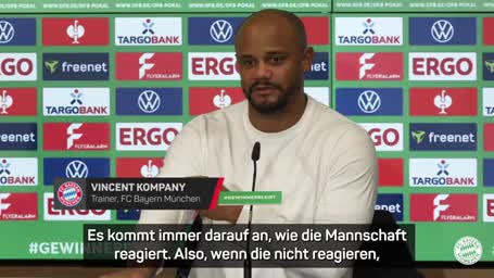 Kompany: "Das liebe ich an unserer Mannschaft"