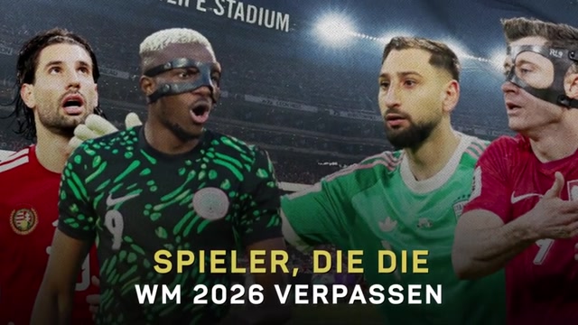 Top-Elf: Diese Stars verpassen die WM 2026
