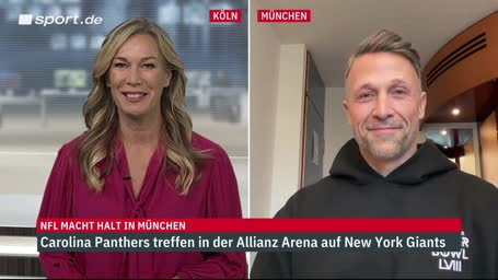 Vorfreude auf NFL-Munich-Game mit Panthers gegen Giants