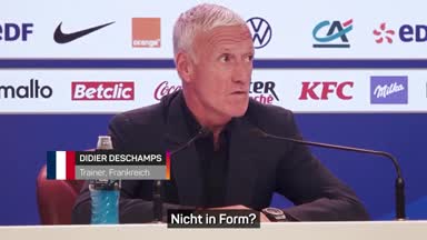 Deschamps über PSG-Star Mbappé: "Nicht in Topform"