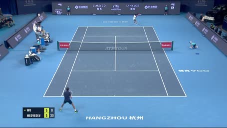 Highlights: Wu überrascht Medvedev