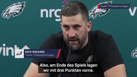 Sirianni: "Stehe zu meiner Entscheidung"