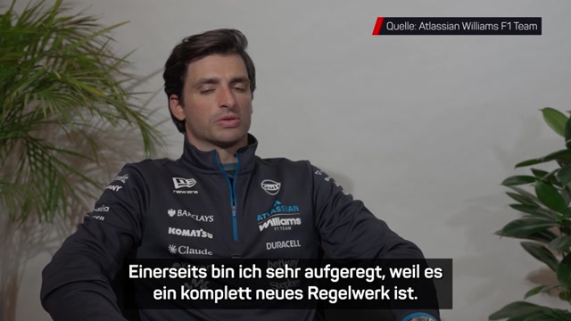Neues Regelwerk: Sainz glaubt an Williams