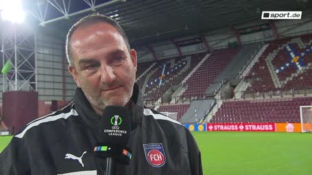 So will Schmidt mit Heidenheim in Schottland bestehen