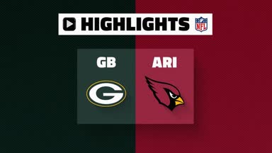 NFL Highlights: Packers @ Cardinals