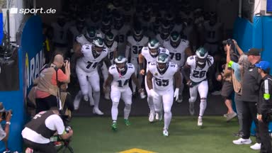Highlights: Eagles gewinnen auch bei Rams