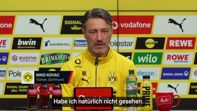 Kovac: "Schlotterbeck hat das Recht, ..." Kovac: "Schlotterbeck hat das Recht, ..."