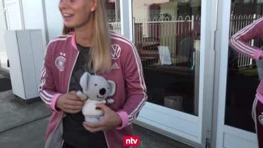 Häkel-Koala Waru wird zum Star im DFB-Team