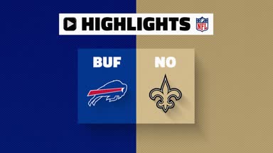 NFL Highlights: Saints @ Bills