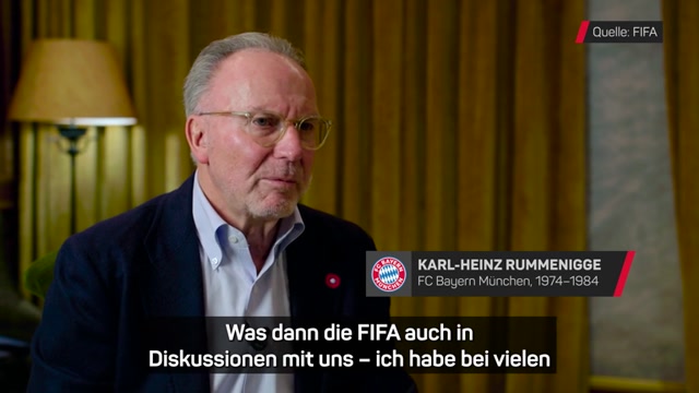 Rummenigge: "Es ist jetzt wirklich eine Klub-WM"