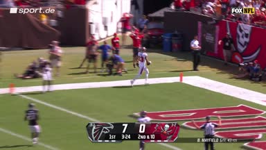 Evans gleicht nach perfektem Mayfield-Pass aus