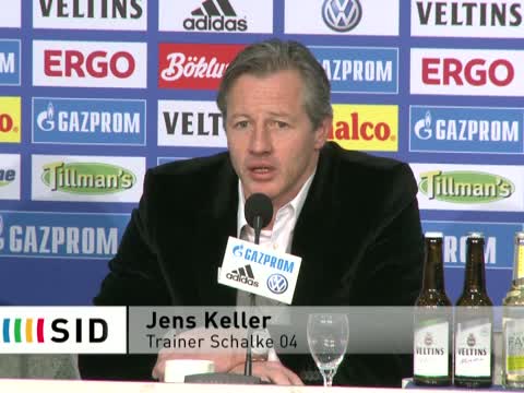 Schalke-Trainer Keller: "Müssen unsere Chancen einfach nutzen"
