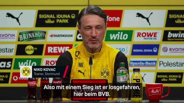 Kovac spricht über Transfers und Brandt-Aus