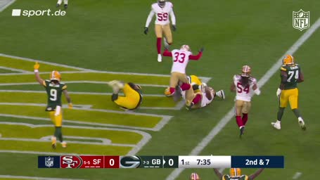 Love findet Kraft mit Sidearm-Pass für TD