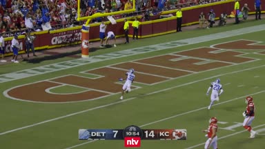 Pick Six für die Lions -  Mahomes im Pech!