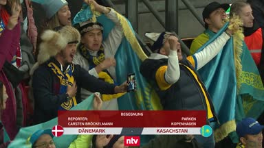 Dänemark lässt Kasachstan ohne Chance