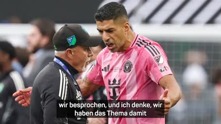 Drei Spiele Sperre nach Suárez-Spuckattacke