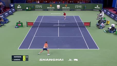 Djokovic gewinnt Kampf gegen Hanfmann