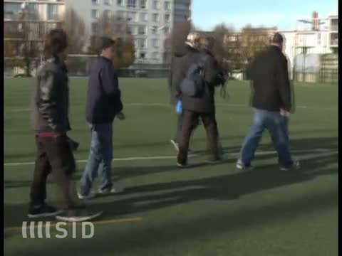 Domenech trainiert Nachwuchsteam