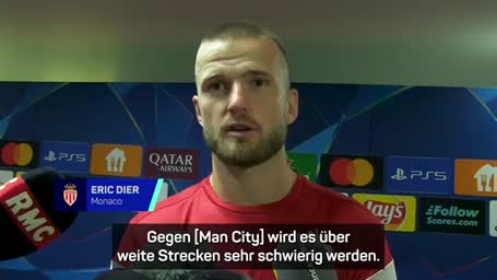 Dier nach 2:2: "City war schwer zu knacken"
