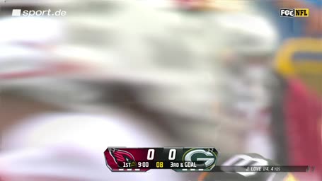 Packers scoren im ersten Drive