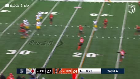 Wilson mit dem perfekten Pass auf Freiermuth