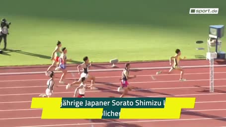 16-Jährigem gelingt Sprint-Sensation des Jahres