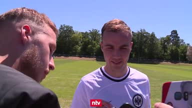 Eintracht begrüßt Götze: Hurra, der Mario ist da!
