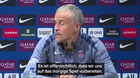 Enrique: Fokus liegt auf Lorient, nicht auf Bayern Enrique: Fokus liegt auf Lorient, nicht auf Bayern
