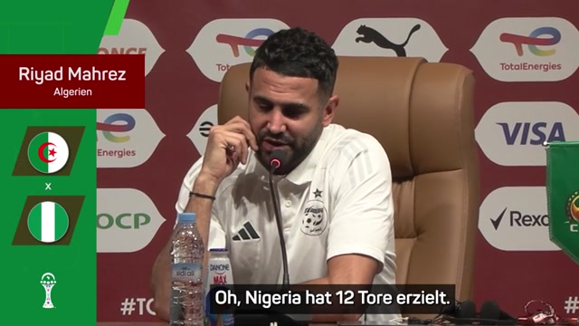 Nigerias 12 Tore? Mahrez: "Habe keine Angst"
