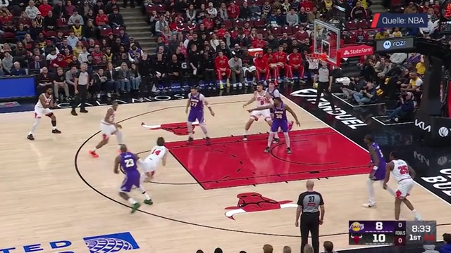 Highlights: LeBron und Dončić schlagen Bulls