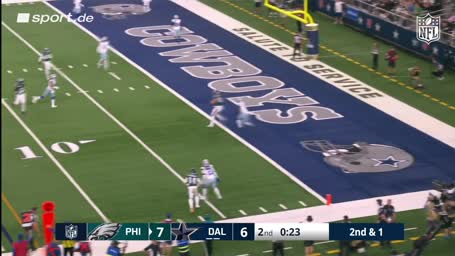 Hurts zeigt sein Können und findet Goedert