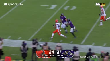 Wahnsinn! Browns dank Pick Six wieder dran