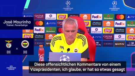 Mourinho kennt den Fenerbahçe-Vizepräsidenten nicht