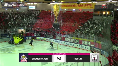 Highlights: Bremerhaven gewinnt erstes DEL-Finale