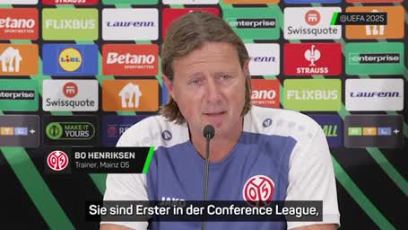 Henriksen warnt vor Spitzenreiter der Conference League