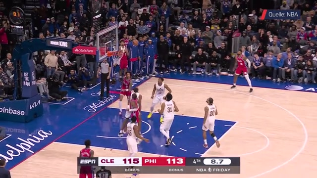 Mobley mit dem Matchwinner für die Cavs